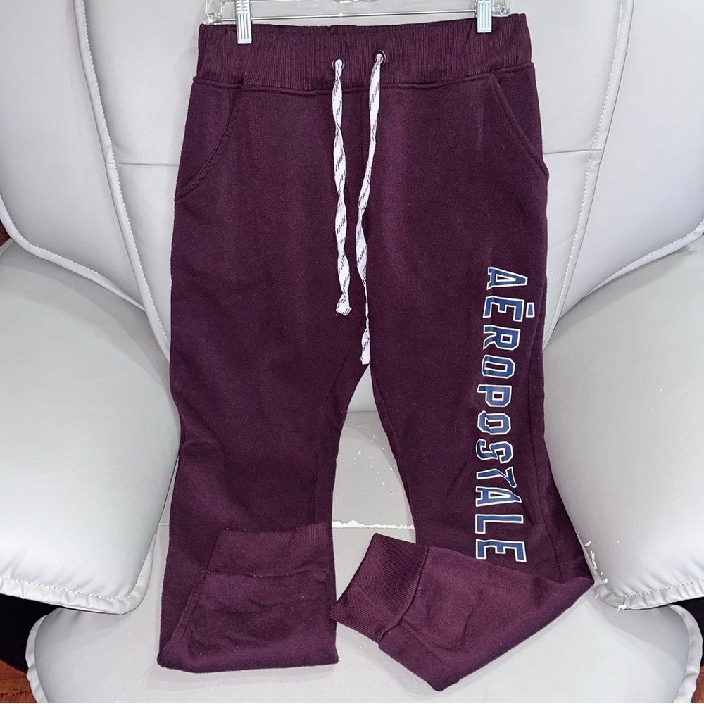 Aeropostale Men’s Vertical Aeropostale Heritage Jogger Sweatpants